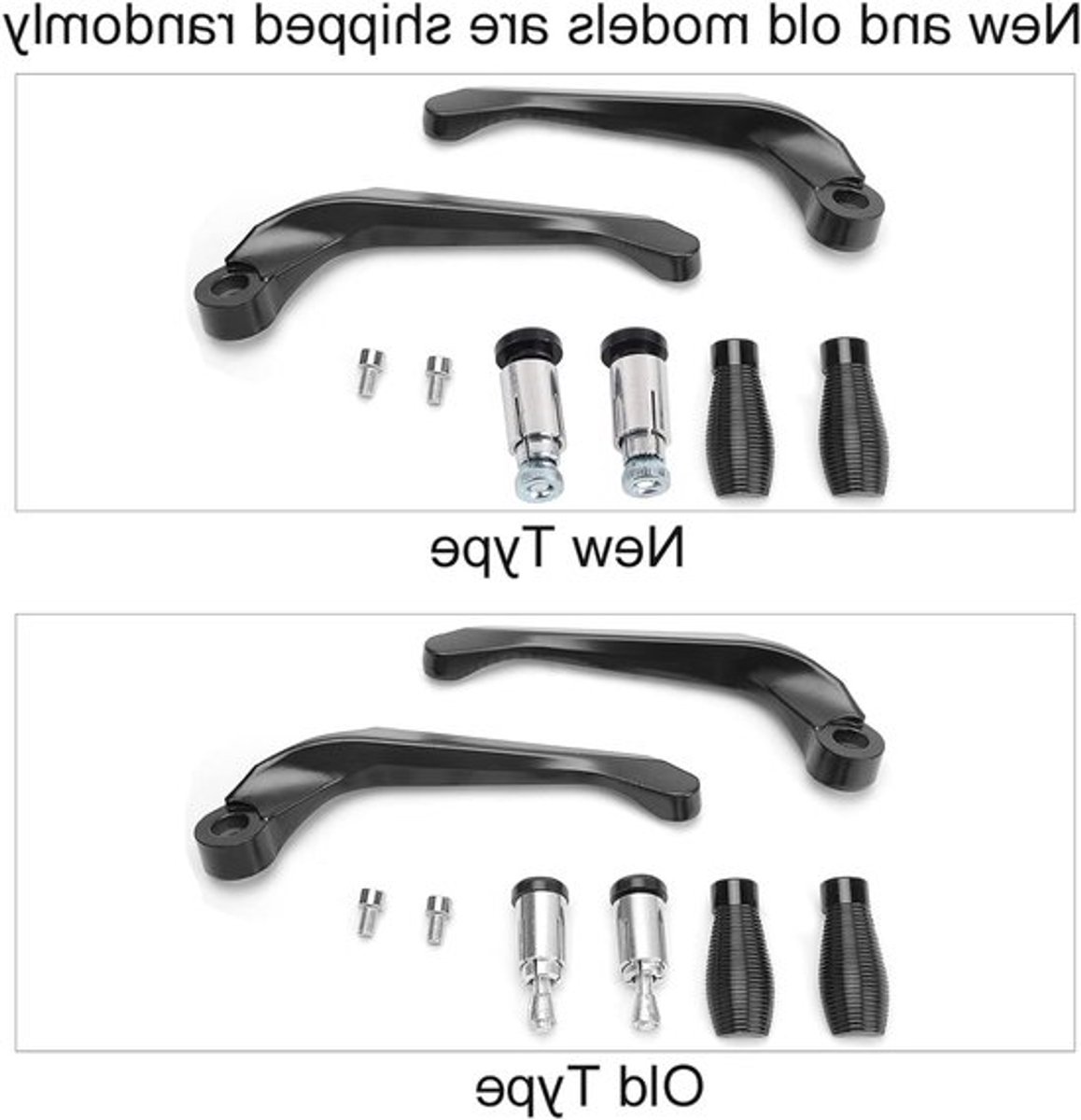 Motorfiets Remhevel Beschermers - Universele Aluminium Handguards voor Veiligheid en Bescherming van Rem- en Koppelinghevels