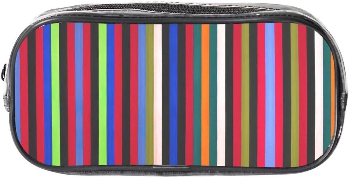 Transparant Etui - Pennenhouder Tas - Spullen Organiseren - Zichtbare Inhoud - 22 cm x 10.5 cm - Transparant