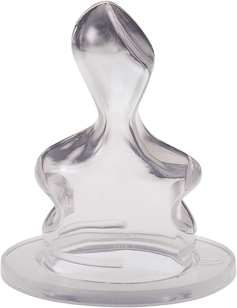 Nip standaard drinkzuiger anatomisch, silicone, 6 maanden plus, maat S, thee