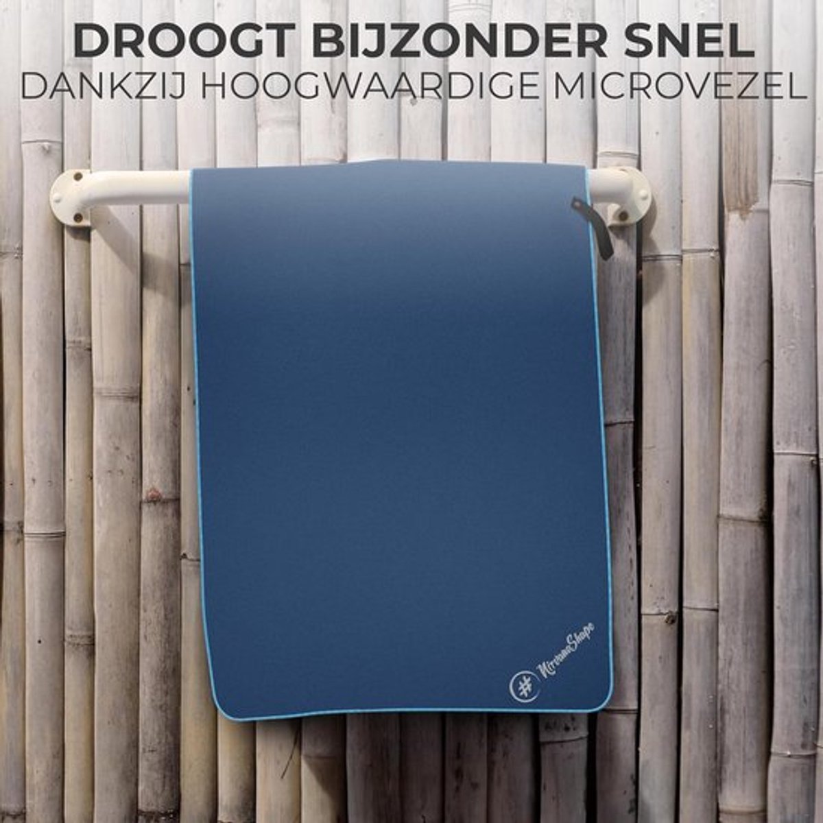 Thijox - NirvanaShape Microfiber Handdoek | 100% CO2-neutraal Transport | Milieuvriendelijke Handdoek voor Reizen, Strand, Yoga, Sauna, Badhanddoek, S