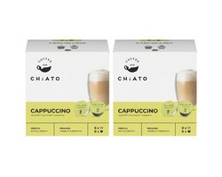 Koffiecapsules compatibel met NESCAFÉ® Dolce Gusto® CHiATO Cappuccino, 8+8 st.