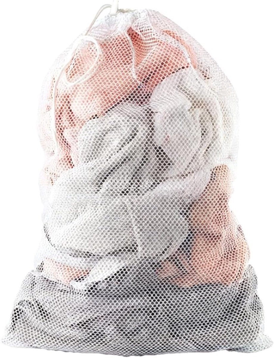 Grote Mesh Waszak 20x24 Inch, Ideaal voor Wasmachine, Thuis, Hotel en Reizen, Duurzaam en Ademend