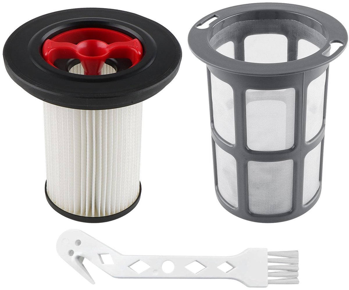 Dailygoods- Stofzuigerfilter Hoogwaardig Vervangingsfilter - Compatibel met Bosch Unlimited Gen2 Serie 8 - HEPA-filter - Pluisbescherming - Inclusief Reinigingsborstel - ABS Materiaal - Filterset