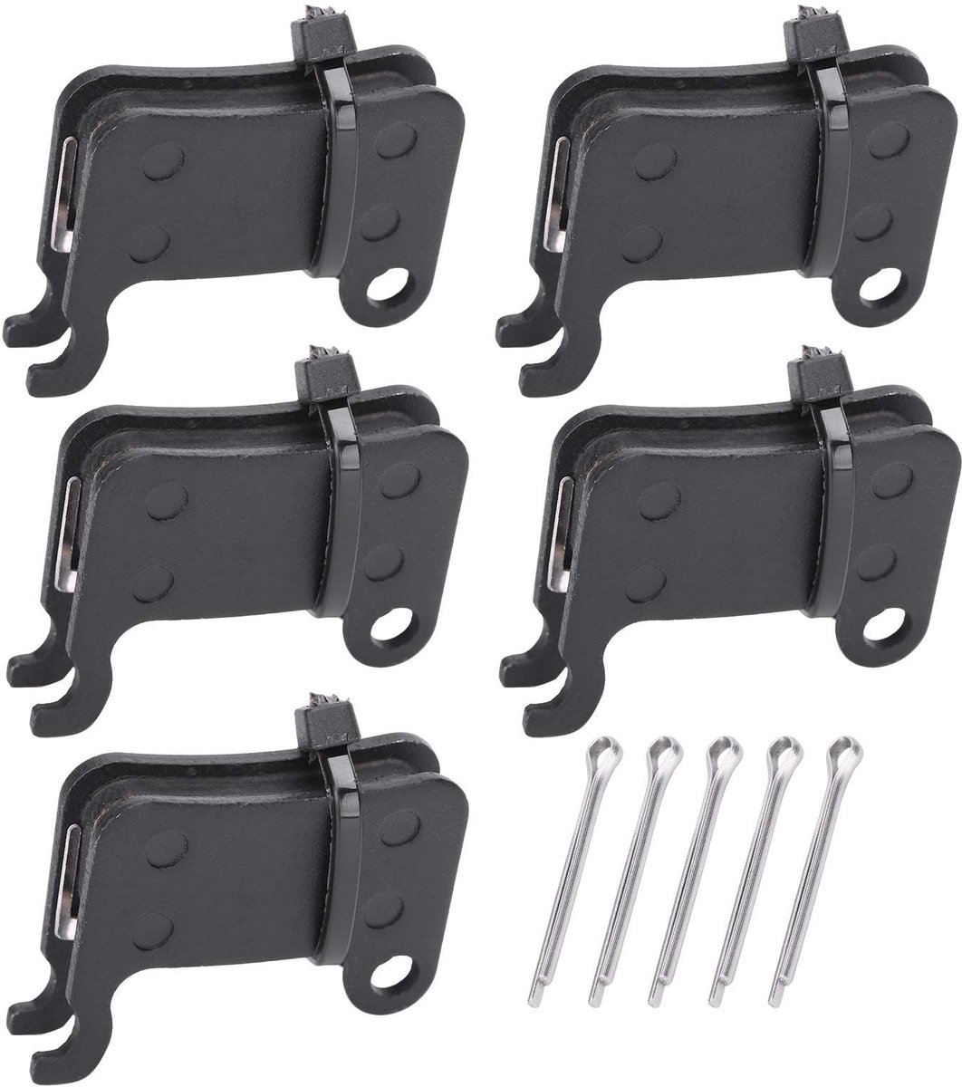 Dailygoods- Schijfremblokken 5 Sets - Hars Remblokken - Slijtvast - Hittebestendig - Veilig - Langdurig Remvermogen