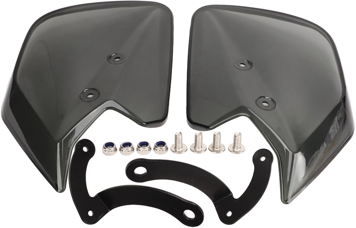 Dailygoods- Handbeschermers Stevig - Motorhandkappen - Botsingsbescherming - Duurzaam Materiaal - Compatibel met NMAX 125/150/155 - Bescherming tegen Takken en Wind