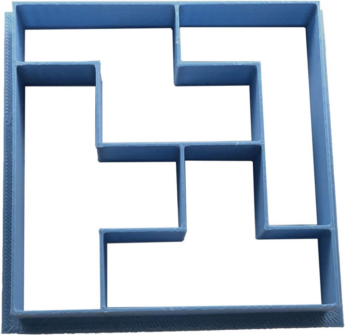 Sandwichsnijder - Broodvorm - Feestelijke lunches - Origineel ontwerp - 8 x 7 cm - Blauw