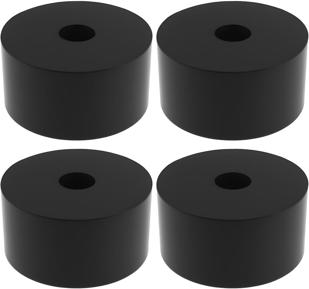 4 Stuks Rubber Spacers en Isolatoren 1/2" ID x 2" OD x 1" voor As Vibration Demper en Bussen