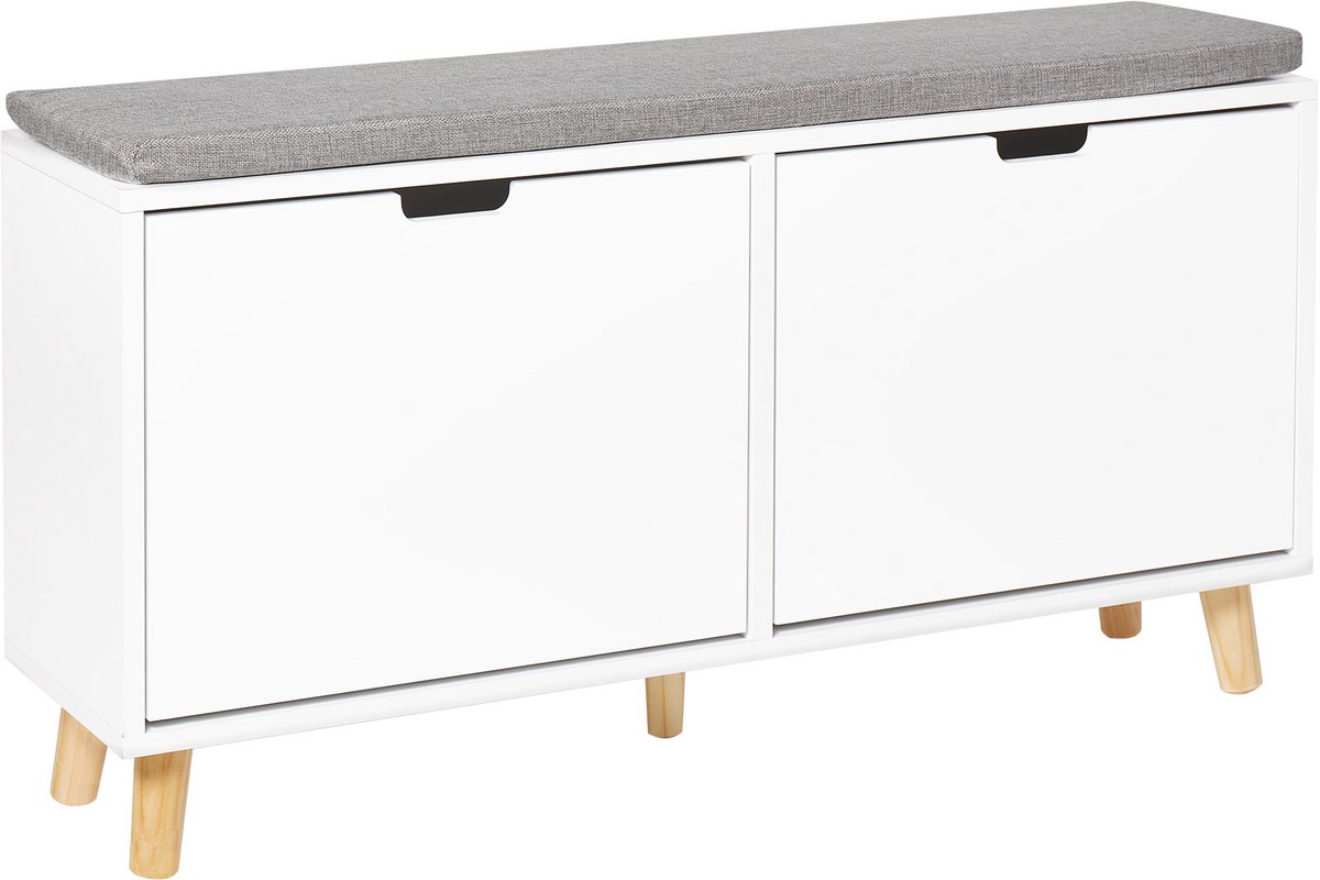 MINERAL - Schoenenkast - Wit - MDF