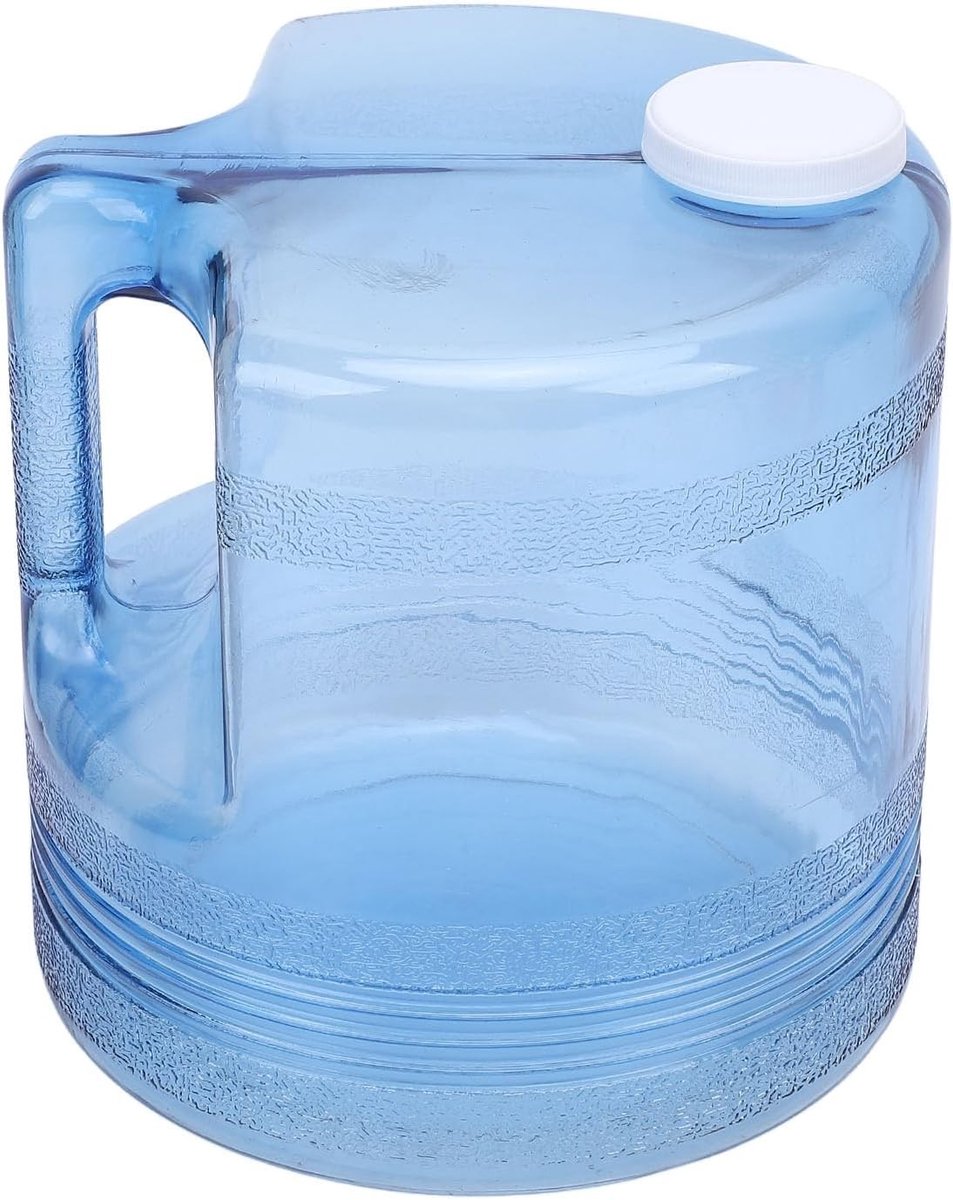 Watercontainer voor gedistilleerd water, 4L, vervangingsfles voor thuisgebruik, ideaal voor schoonheidsbehandelingen en veelzijdig ontwerp