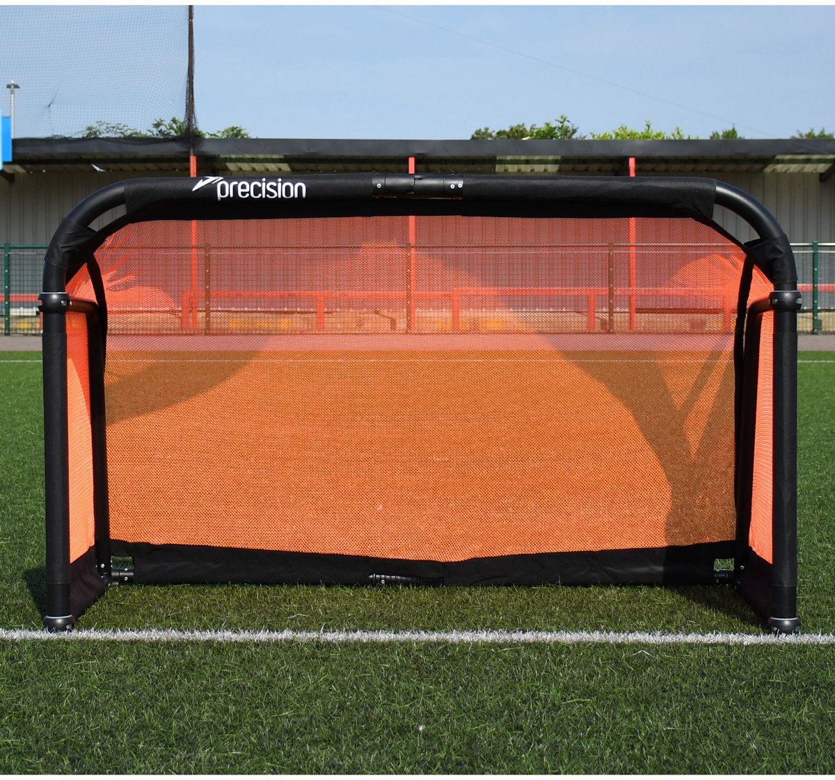 Precision Pro opvouwbaar voetbaldoel - 152 x 91 centimeter - Aluminium