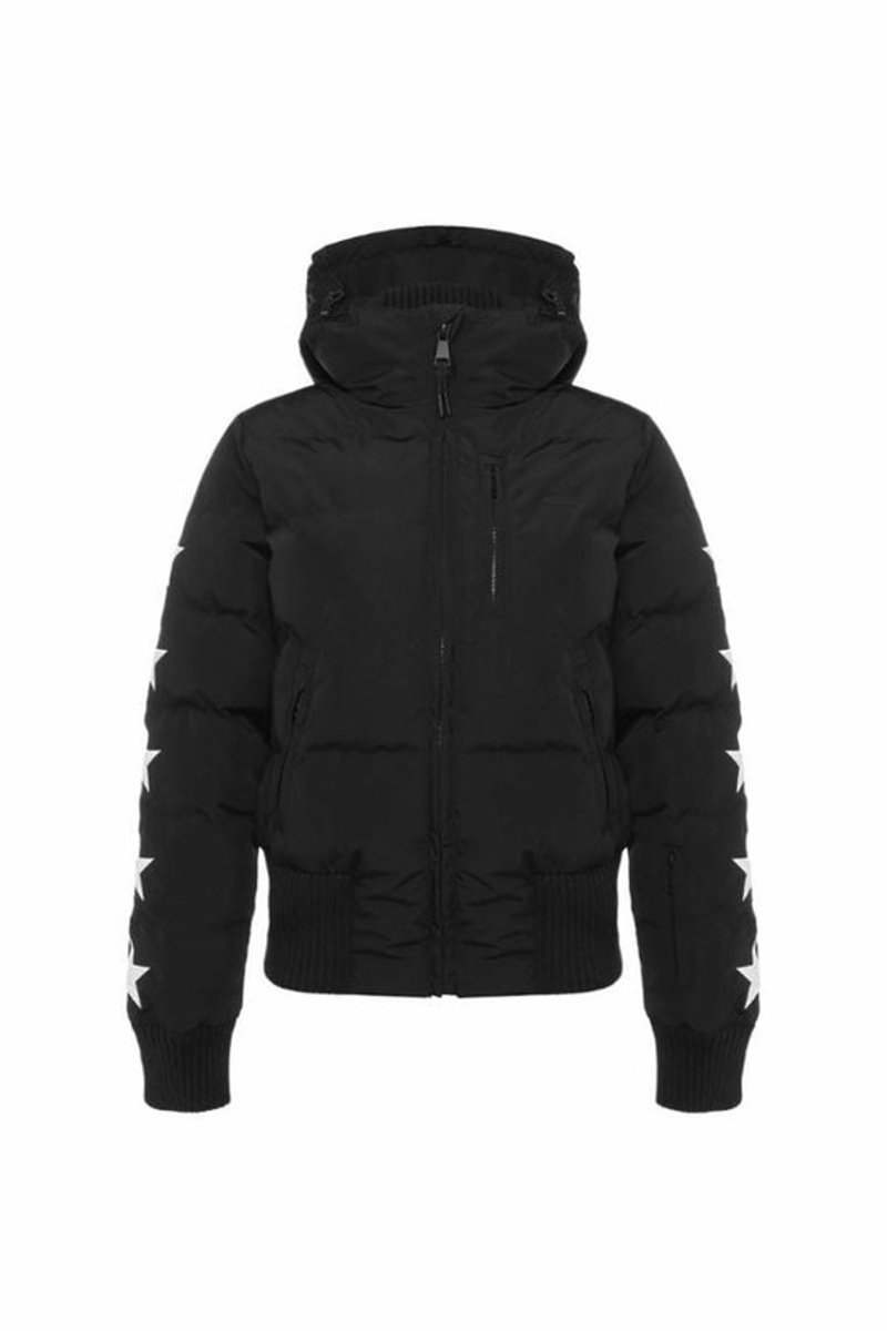 Taos Star Wintersportjas Dames True Black/White S