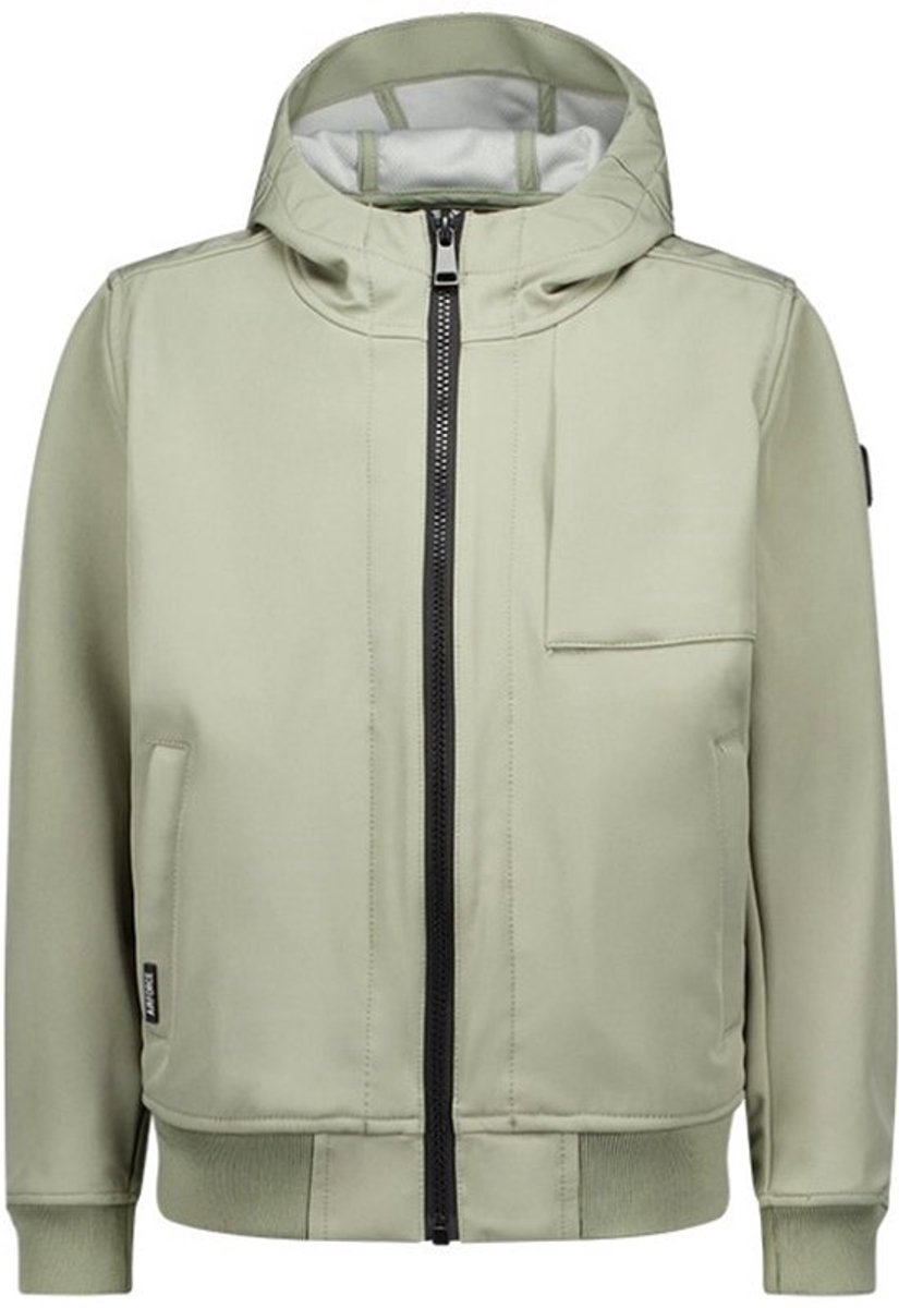 Chestpocket Softshell Jas Kinderen Laurel Oak 16