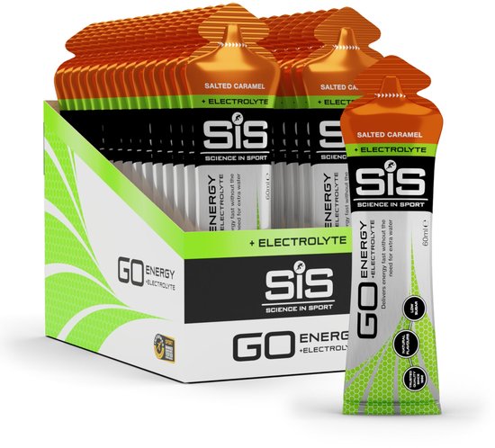 Science in Sport - SIS Go Energy + Electrolyte - Sportgel - Energie gel - Isotone Sportgel - Salted Caramel Smaak - 30 x 60ml van Science in Sport — afbeelding 4