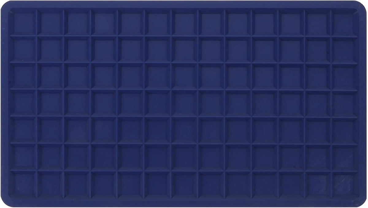 Strijkplank Mat - Hittebestendig Kussen - Veilig Strijken - Compact Ontwerp - 24 x 13.5 cm - Blauw