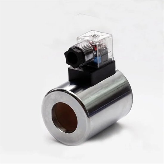 Hydraulische Spoel - Ventiel Controle - Systeem Sturing - Binnen Diameter 31mm - Hoogte 75mm - Zwart — afbeelding 2