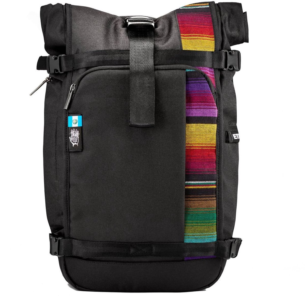Ethnotek Raja Lite Ecopack 30 - Lichtgewicht Rolltop Rugzak met laptopvak - 30L - Gerecycled & Weerbestendig