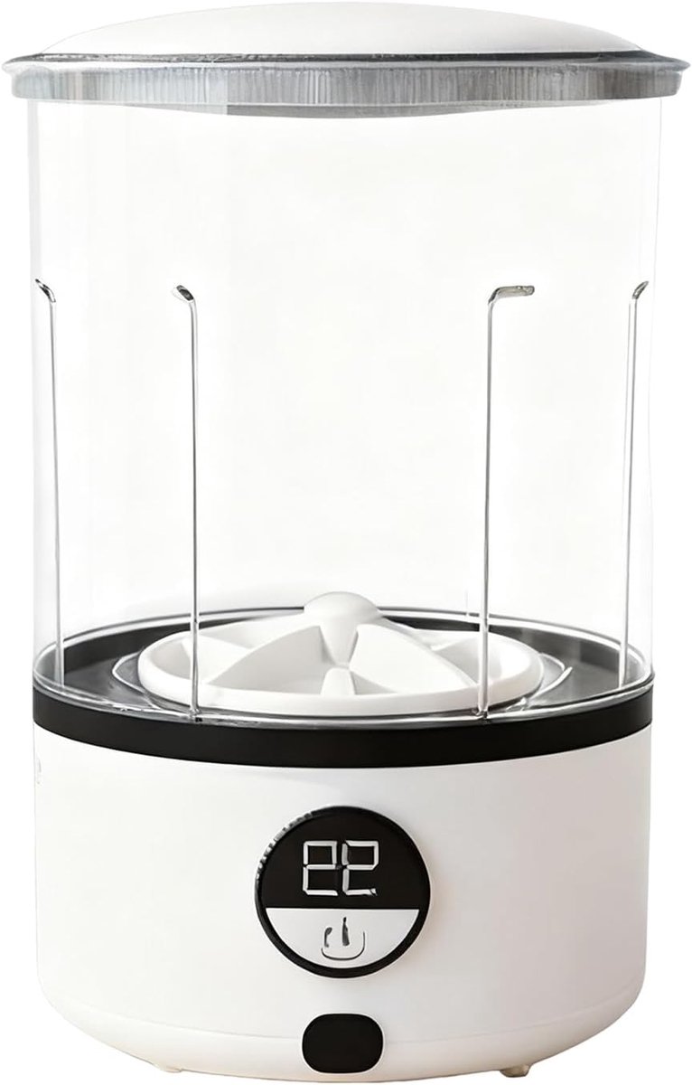 Draagbare Wasmachine Mini Reiniger Kleine Kleding Wassen Energiebesparend Ontwerp Compact Formaat Wit