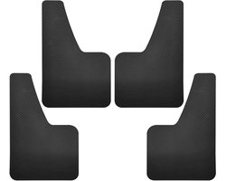 Universele Spatlappen - Spatborden Auto - Voertuig Schoonhouden - Flexibel PVC Materiaal - 36cm x 21cm - Zwart