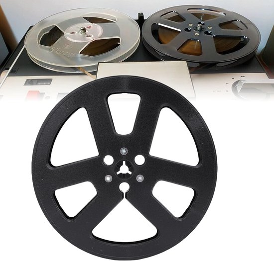 Lege Tape Spoel - Opname Spoel - Analoge Opname - Verbeterde Duurzaamheid - 7 Inch Diameter - Zwart — afbeelding 3