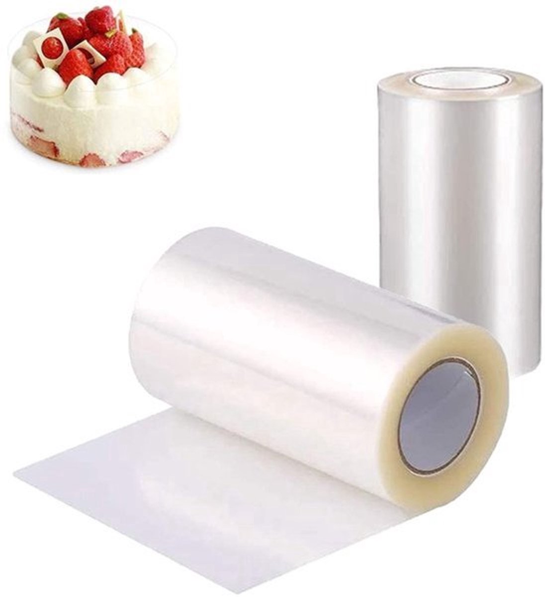 Cake Edge Film 2x Transparant en Flexibel voor Allecto