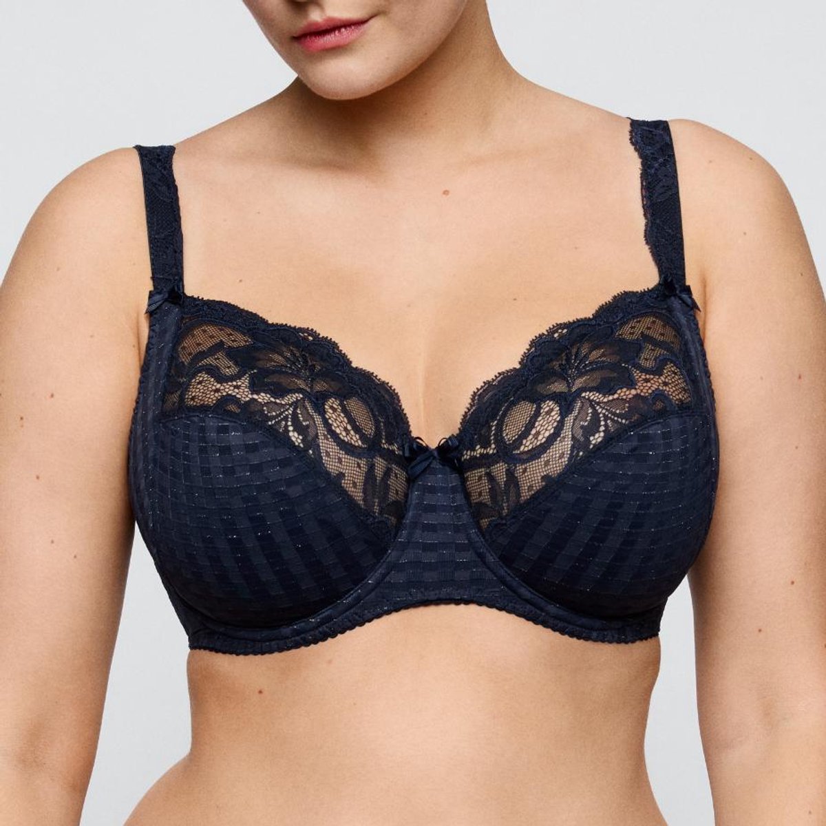 PrimaDonna Madison Beugel Bh 0162121 Velvet Blue - maat EU 85G / FR Blauw