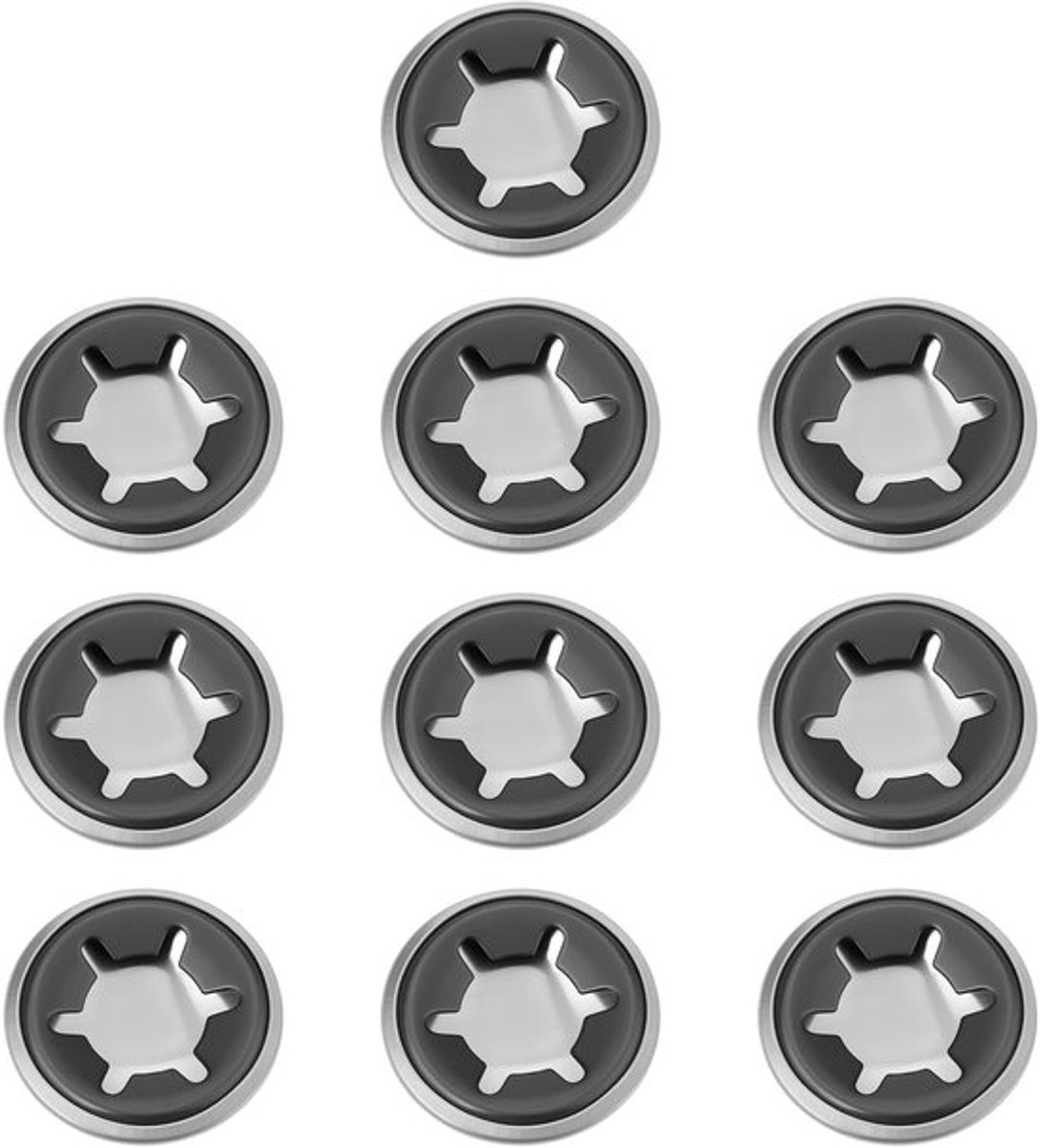 Aladdien - Lager Behoud Ring Caps - 12mm Asassen - Gereedschapsvrije installatie