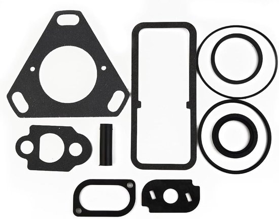 Reparatieset Brandstofpomp - Afdichtingen Kit - Motoronderhoud - Duurzame Materialen - 12x12x2 cm - Zwart — afbeelding 4