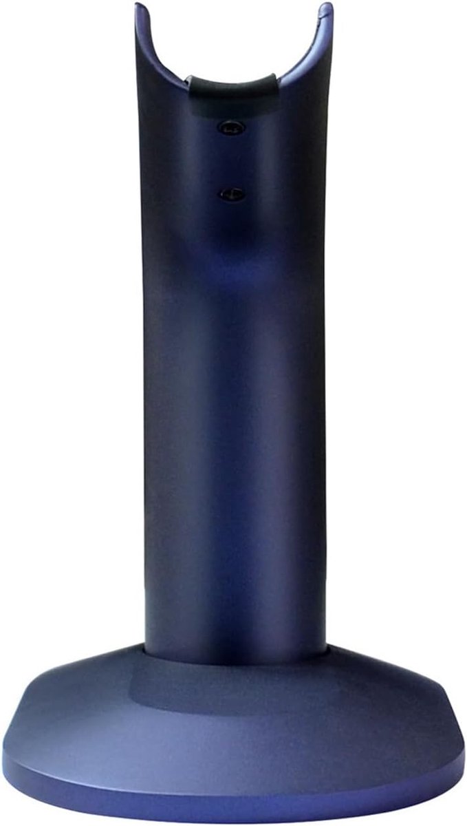 Stijltang Houder - Haarstyler Organizer - Badkamer Organisatie - Zware Metalen Basis - 15.7 x 10.4 cm - Zilverblauw