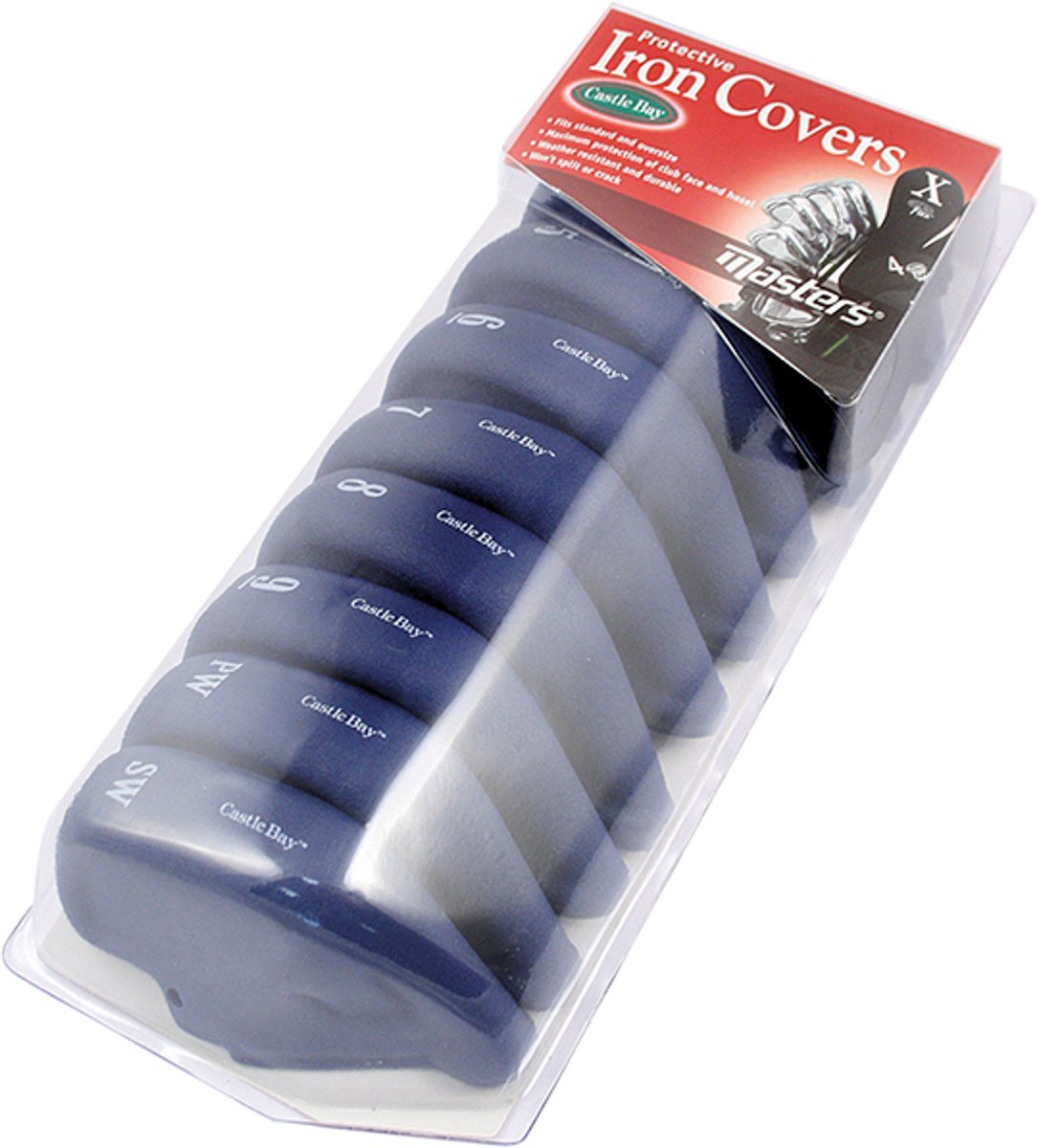 Castle Bay Iron Headcover Set Black