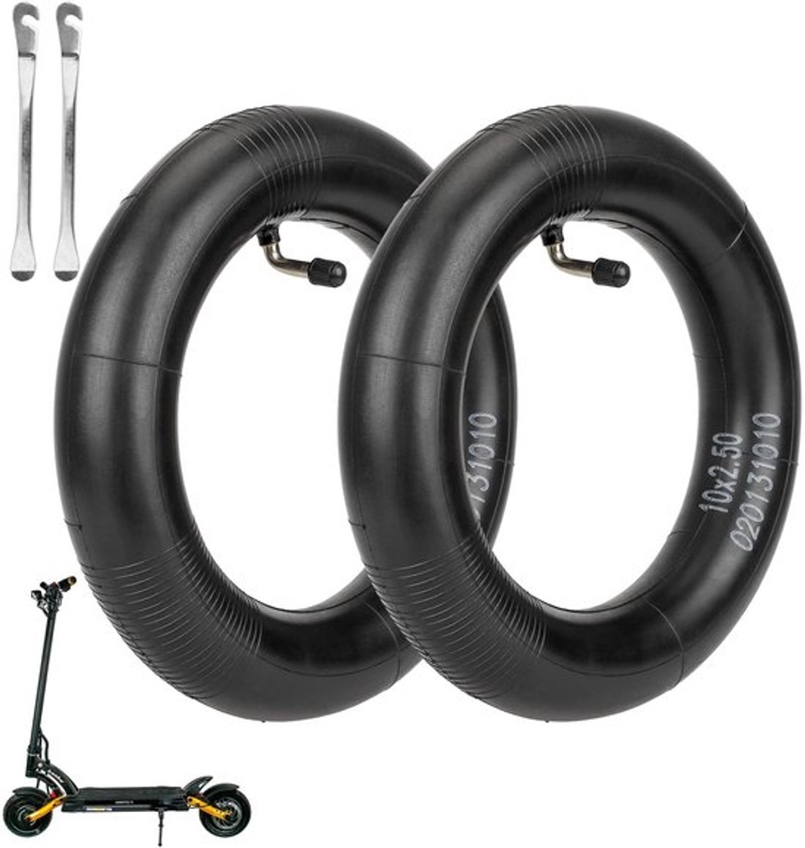 Hoogwaardige rubber slangën 2,5 cm × 10 stukken