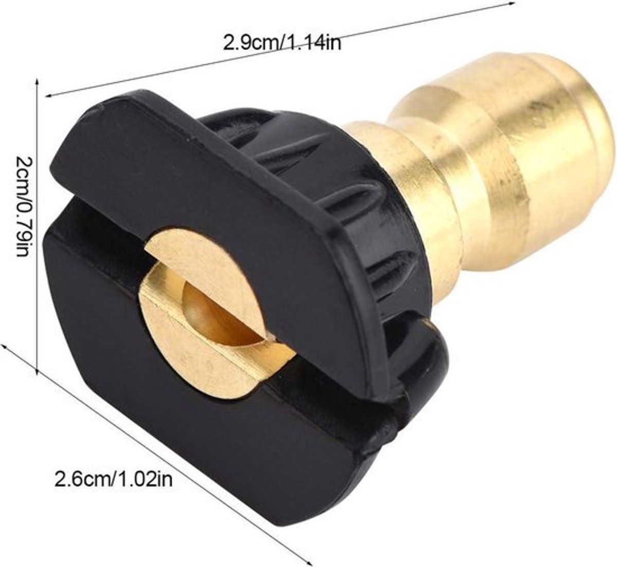 Inovra Plus - Hogedrukreiniger Nozzles Set met 5 Stuks Druk Tip - Variëteit aan