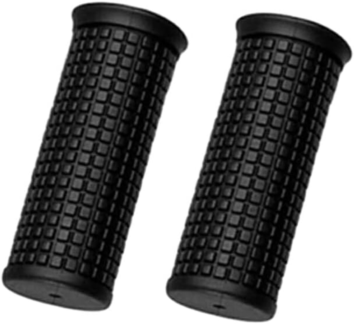 Fiets Handvatten - Grips Stuur - Comfortabel Fietsen - Ergonomisch Ontwerp - 7.5 cm - Zwart
