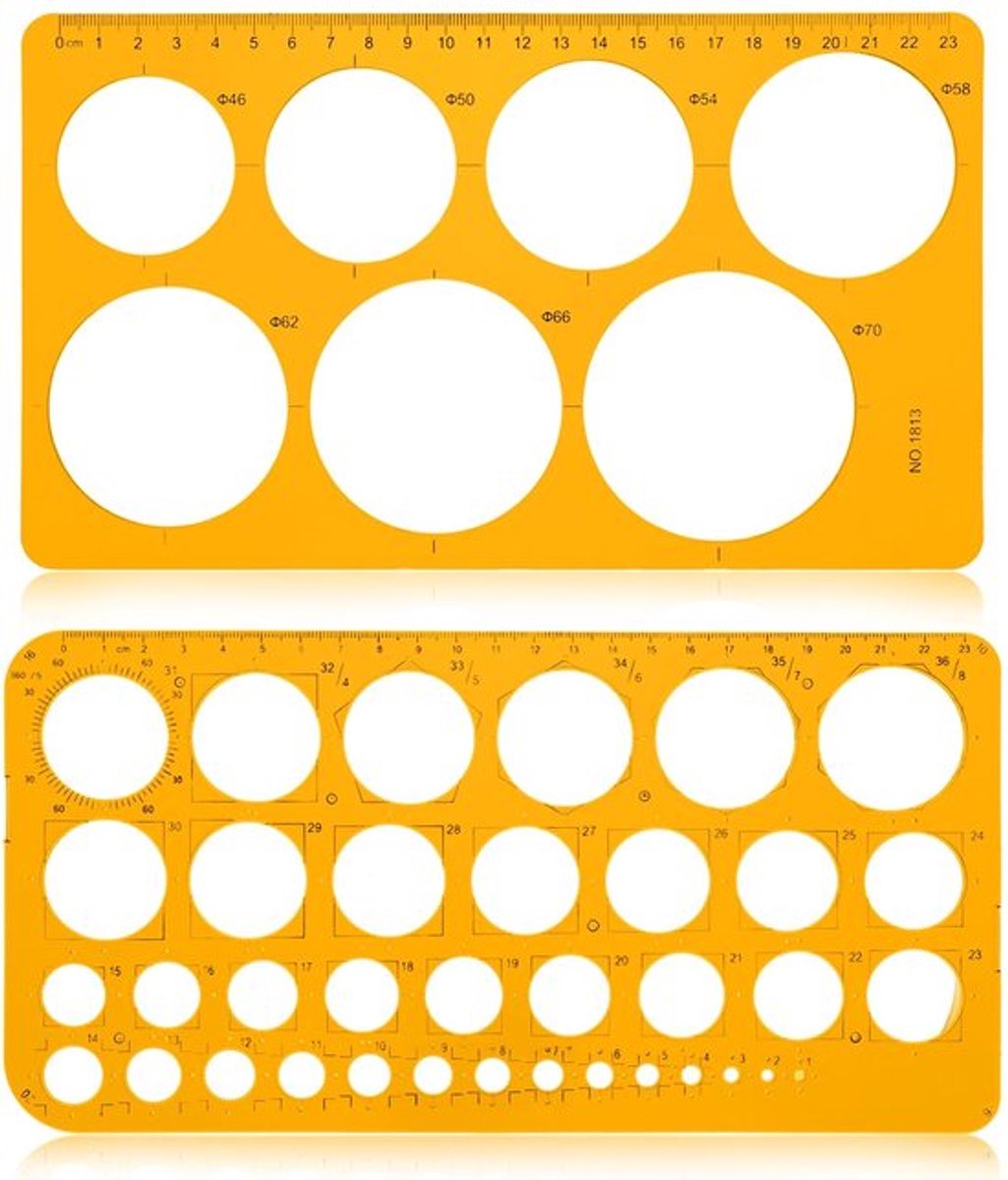 NTHProducts - Duurzame cirkel sjablonen voor quilling