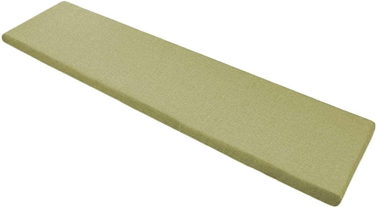 Bankkussen Tuinbank - Zitkussen Lange Stoel - Buiten Ontspannen - Extra Dik Comfort - 150 cm - Groen