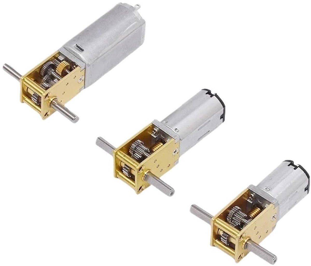 DC Motor - Kleine Motor - Hobby Projecten - Variabele Snelheid - 3V-12V - Metaal
