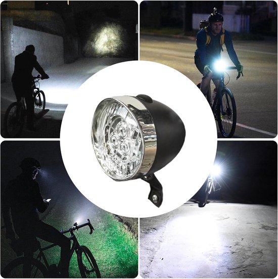 Fiets Voorlamp - Fietsverlichting LED - Veilig Fietsen - Waterdicht Ontwerp - 30 Meter Zicht - Zwart — afbeelding 5