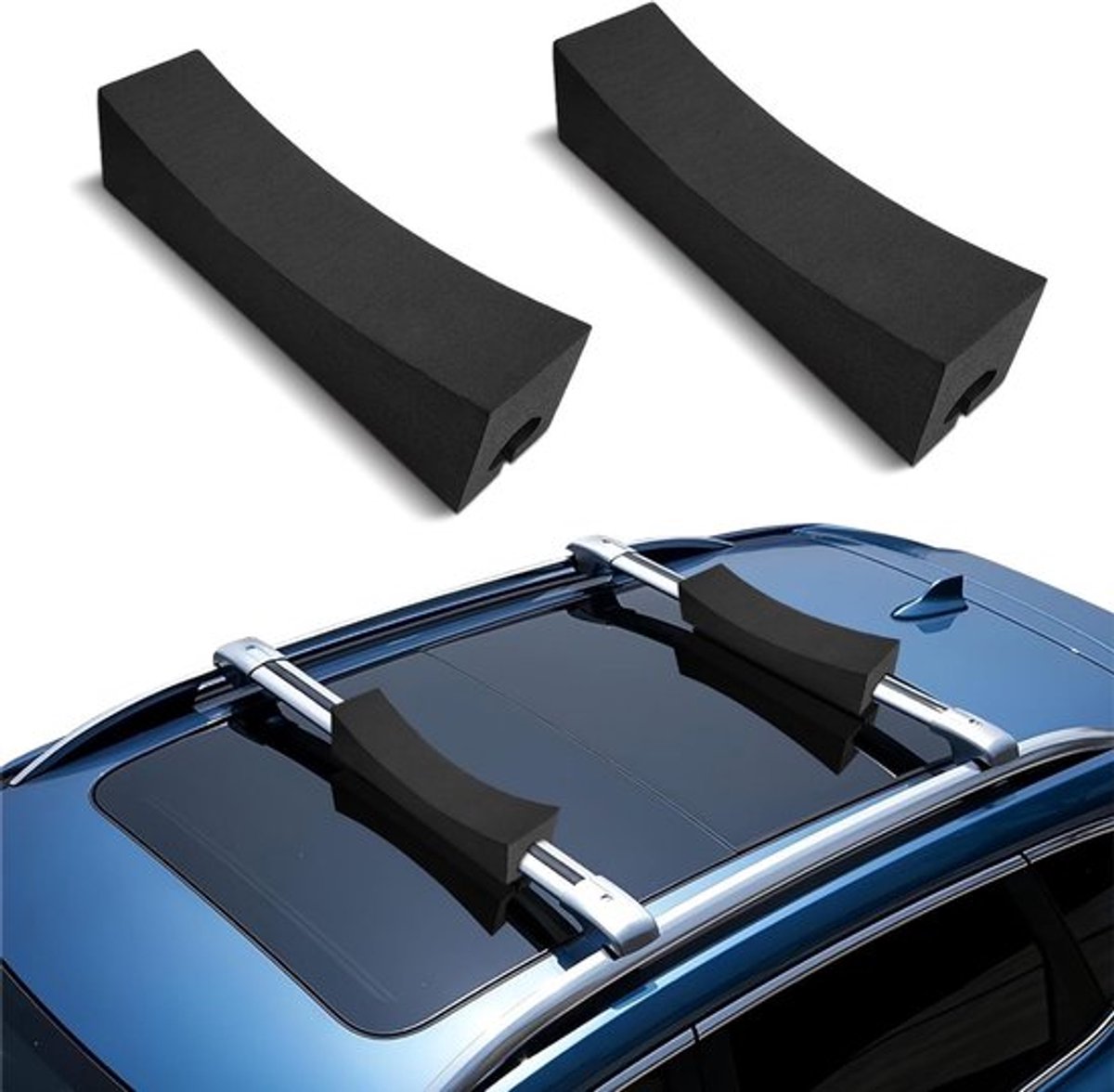 Shopcentral - Draagbare Auto Dakdragers - Voor Surfboard en Kayak - Zacht en
