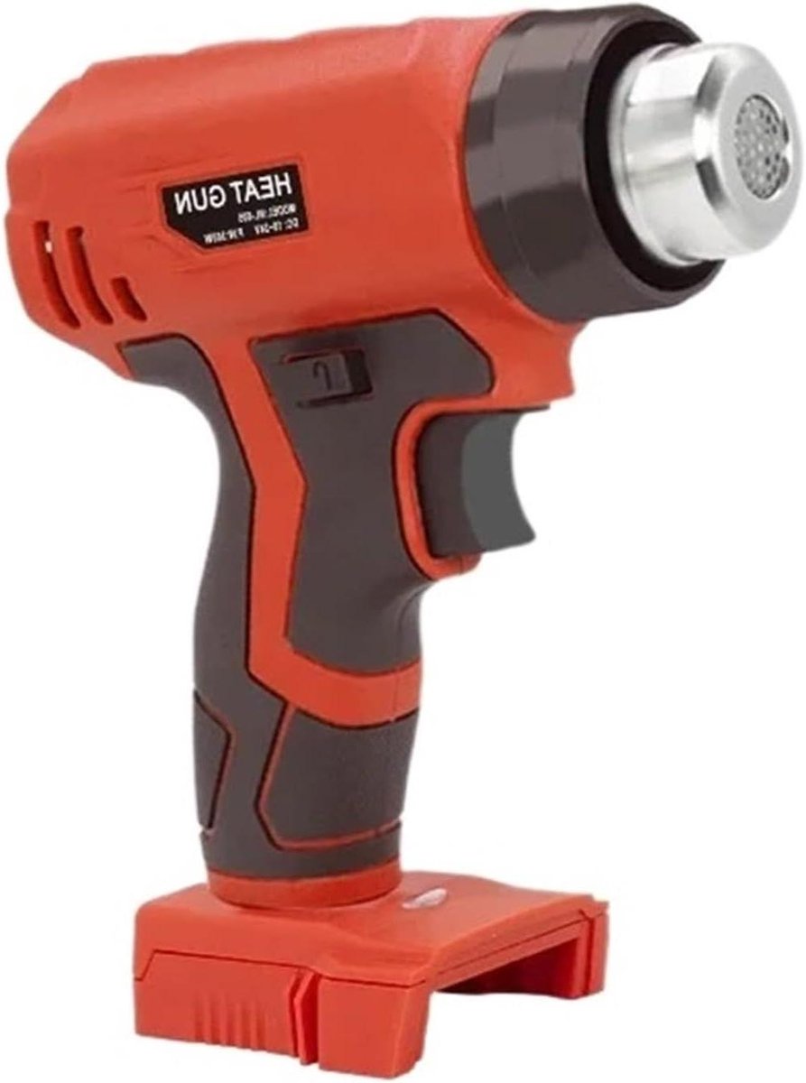 Hete Lucht Blaaser - Warmtepistool Machine - Materiaal Bewerken - Keramische Verwarming - 400 Graden Max - Rood