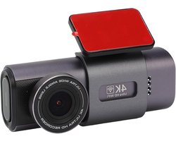 Dubbele Dashcam - Auto DVR camera - Veiligheid op weg - 4K voor en binnen - 170 graden lens - Zwart