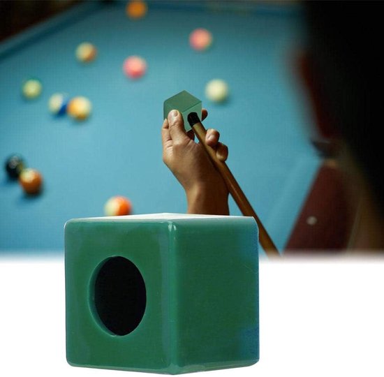 Krijthouder - Pool Accessoire - Biljart Spelen - Handen Vrij - 3x3x4 cm - Groen — afbeelding 5