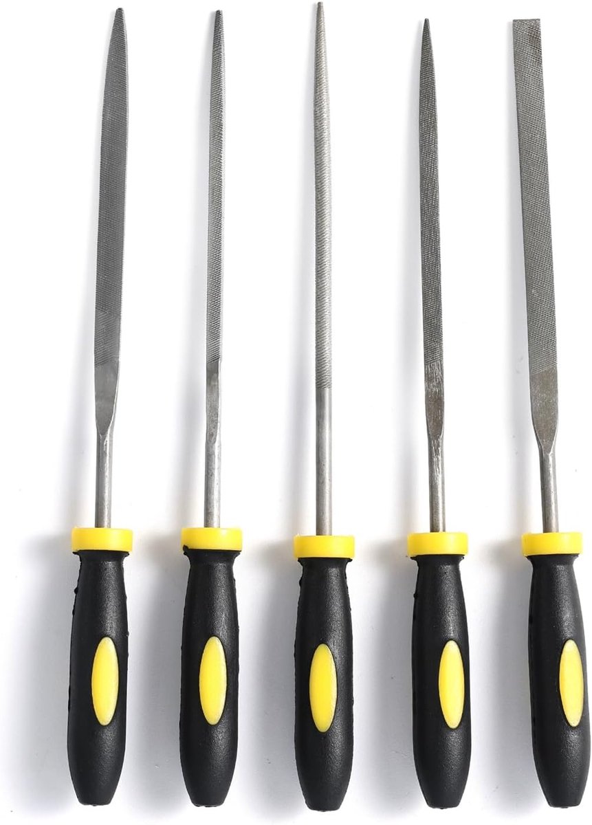 Reparatieset voor gitaar - 5-delig met verschillende bestanddelen - Inclusief tas en vijlen - Ideaal voor onderhoud - ShopVlot