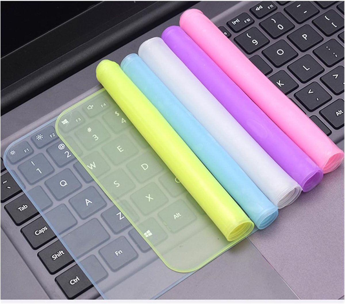 5 Waterproof Silicone Keyboard Protectors for 13-14 Inch Laptops - ShopVlot