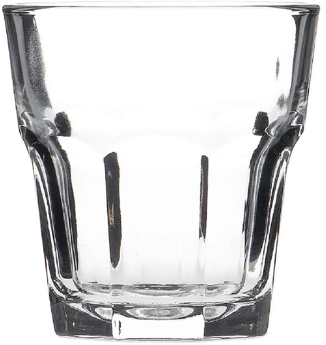Etagère 3-voudig - Dienplateau Serveerschaal - Hapjes Presenteren - Gedurfde C-vormige curves - 26 cm - Transparant