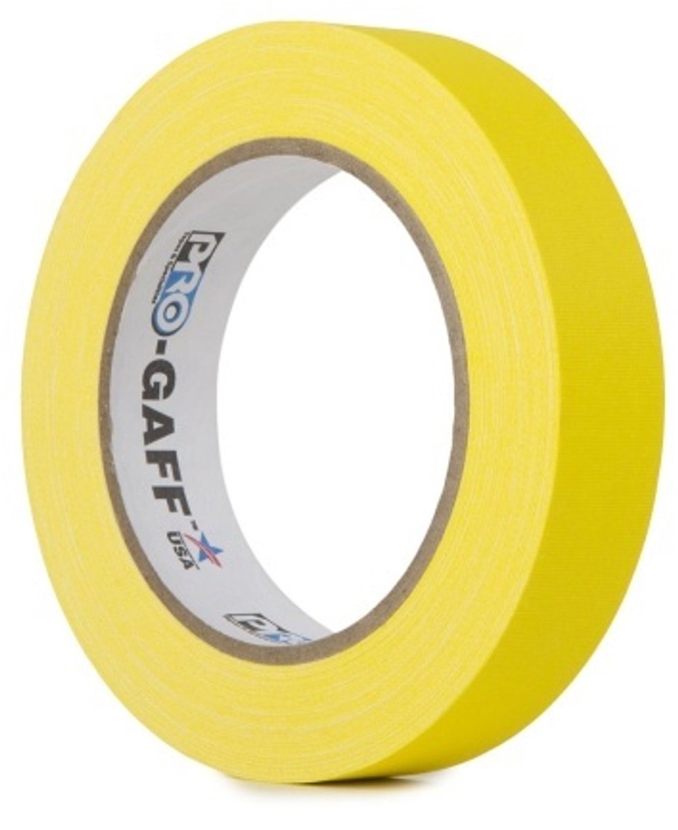 Pro Tapes Pro Gaff Gaffa Tape 24mm x 22,8m Geel