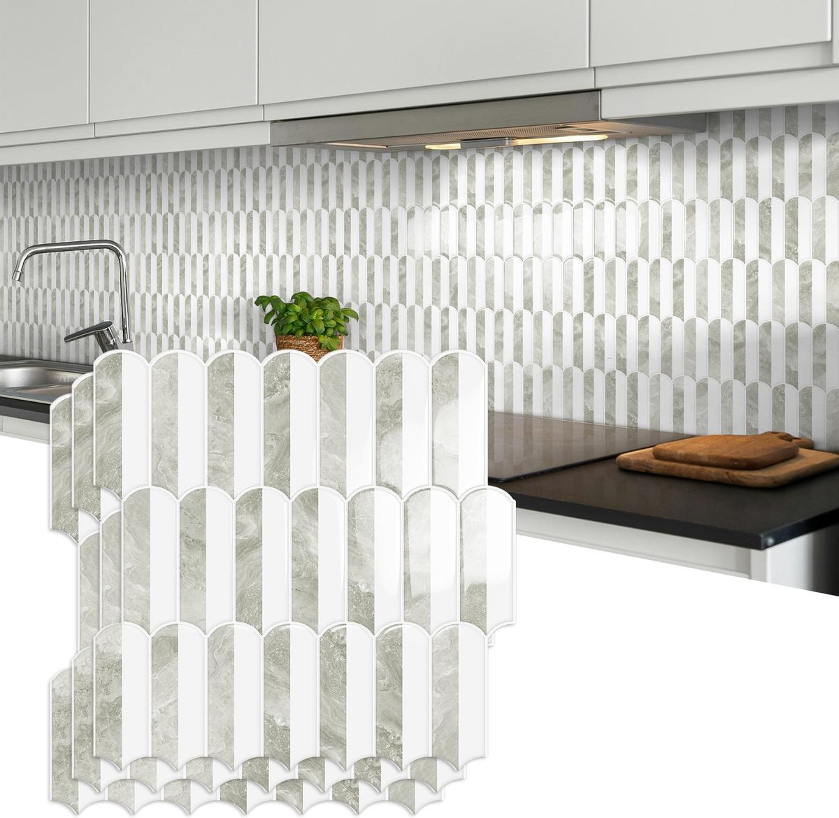 Omgoods - Verbeterde 3D Tegel Stickers voor Wandbekleding