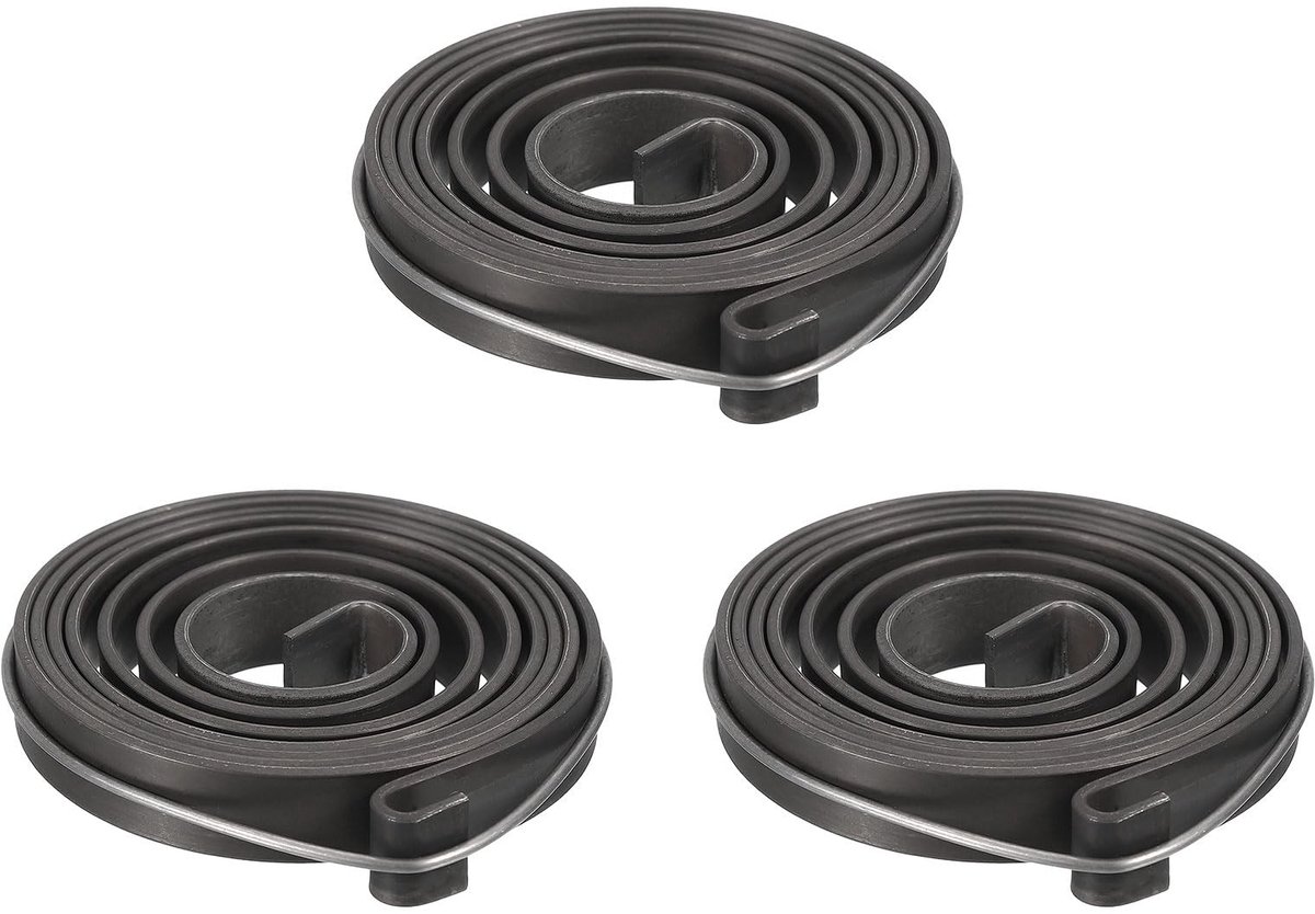 Omgoods - Veer voor Boor met Chemische Zwarte Coating 1540 mm Set van 3
