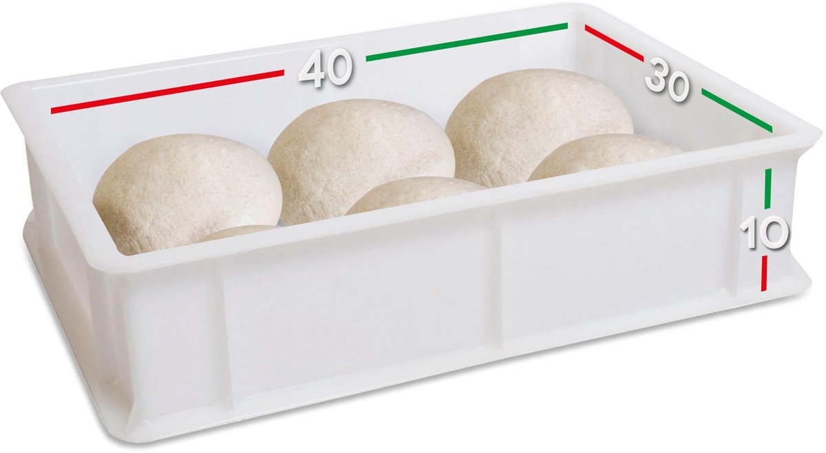 Omgoods - Dough Holder voor Perfect Gerezen Deeg 12 Liter