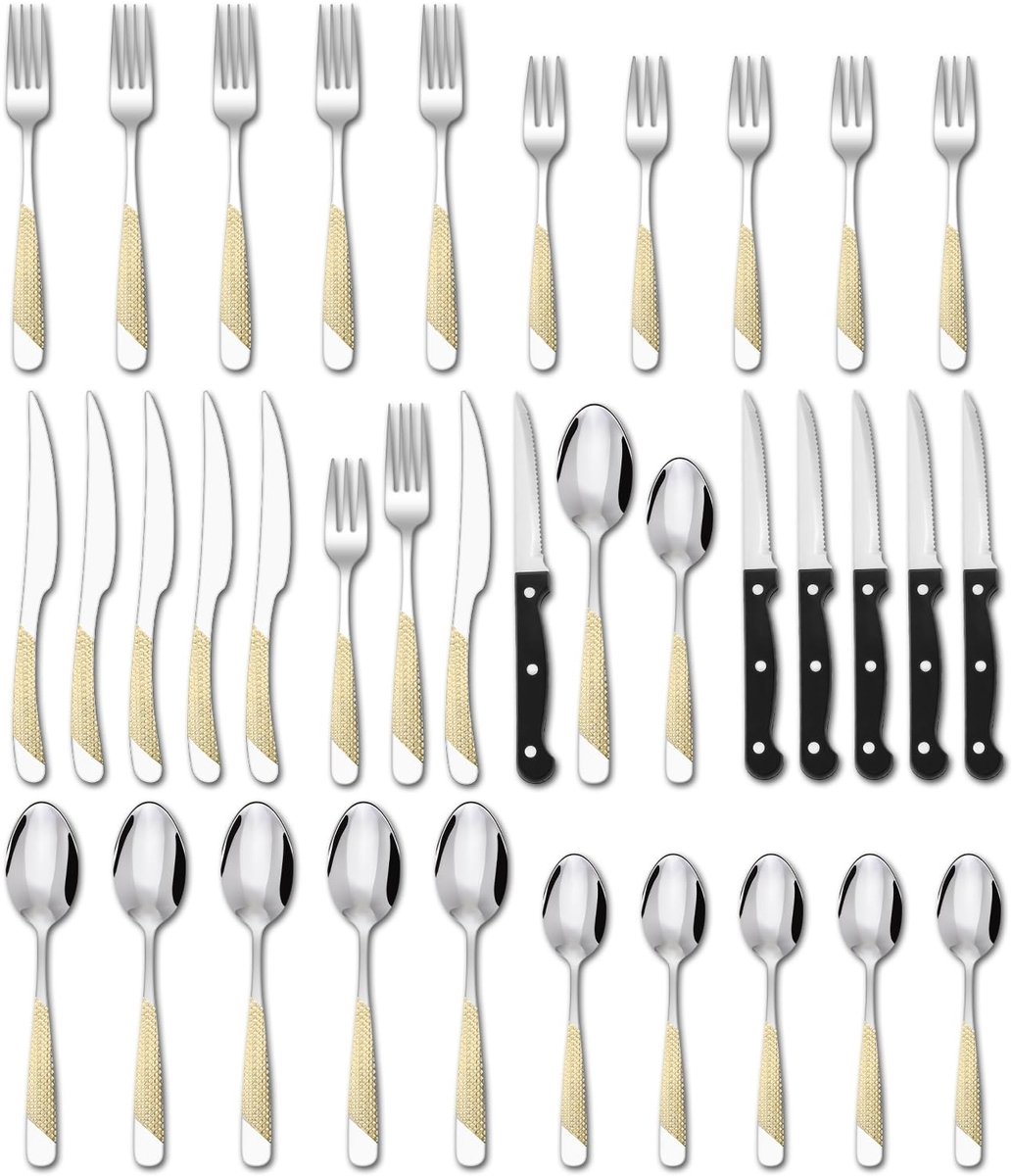 Omgoods - Bestekset voor 12 Personen - 36-delig