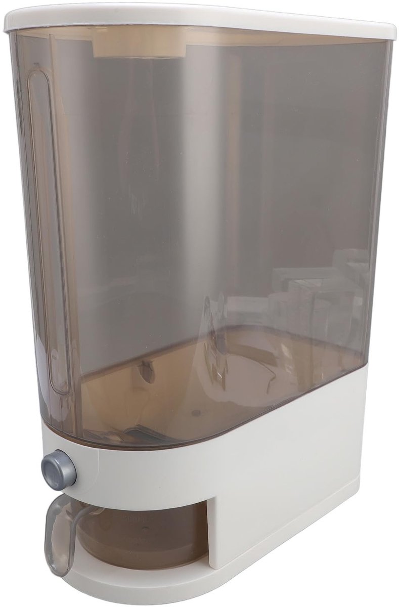 Omgoods - 10kg Rijstdispenser met Cup en Sealed Opslag