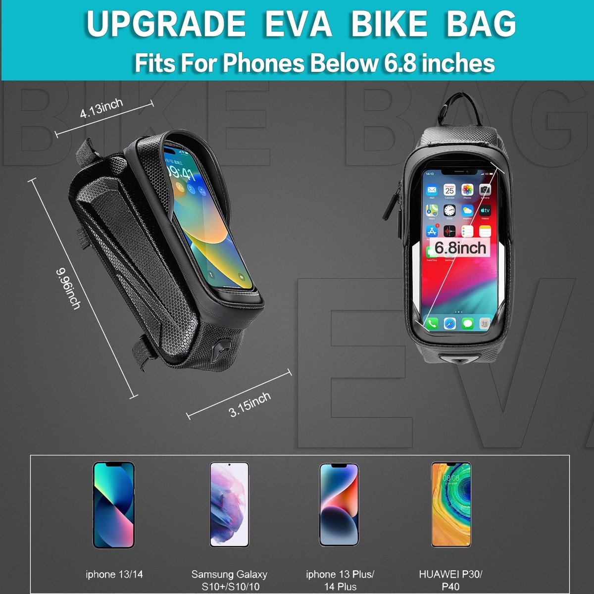 Omgoods - Waterdichte Fietstas voor Mobiele Telefoon